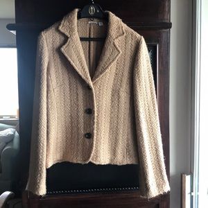 Apt 9 blazer in gold tone